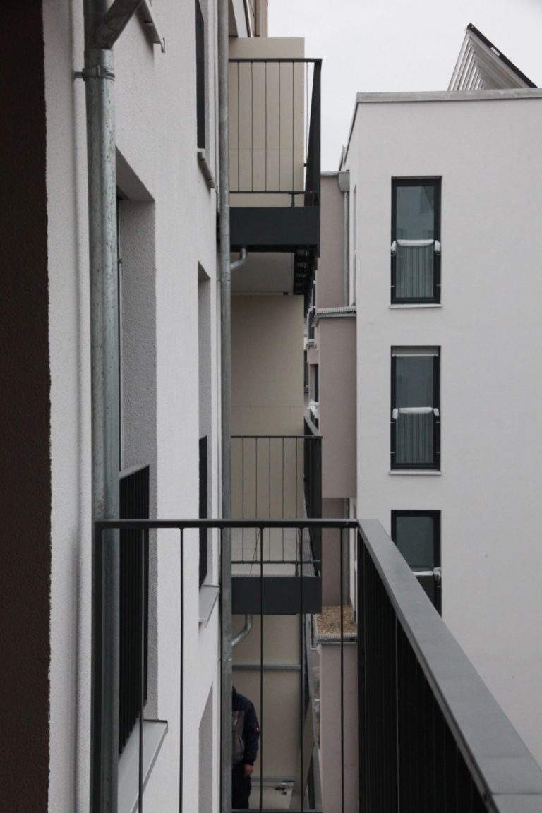 Stahlgeländer aus Flachstahl