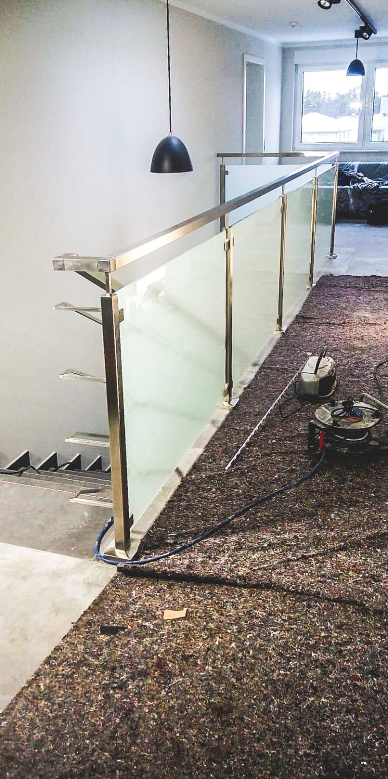 Edelstahl Treppengeländer