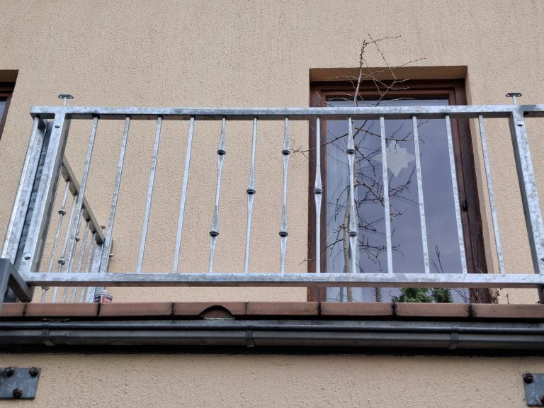 Stabgeländer verzinkt