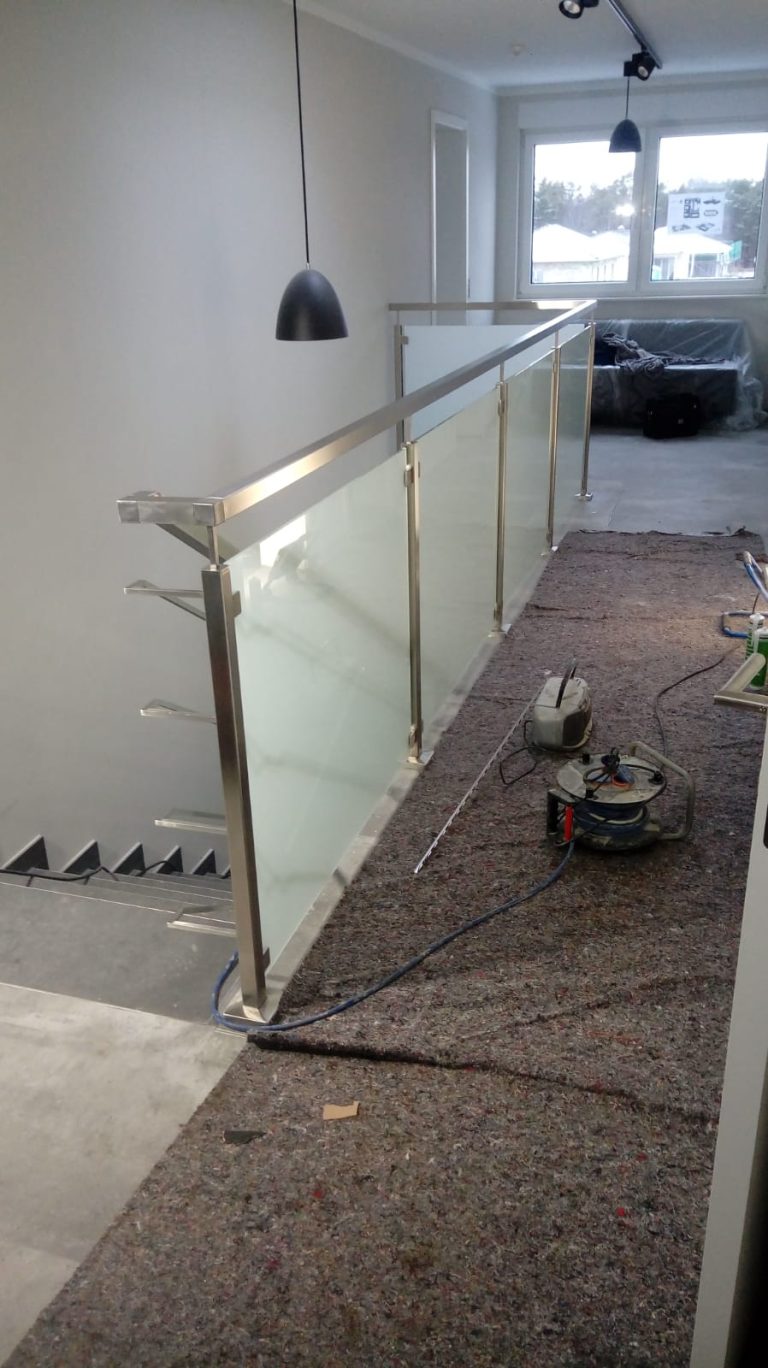Edelstahl Treppengeländer
