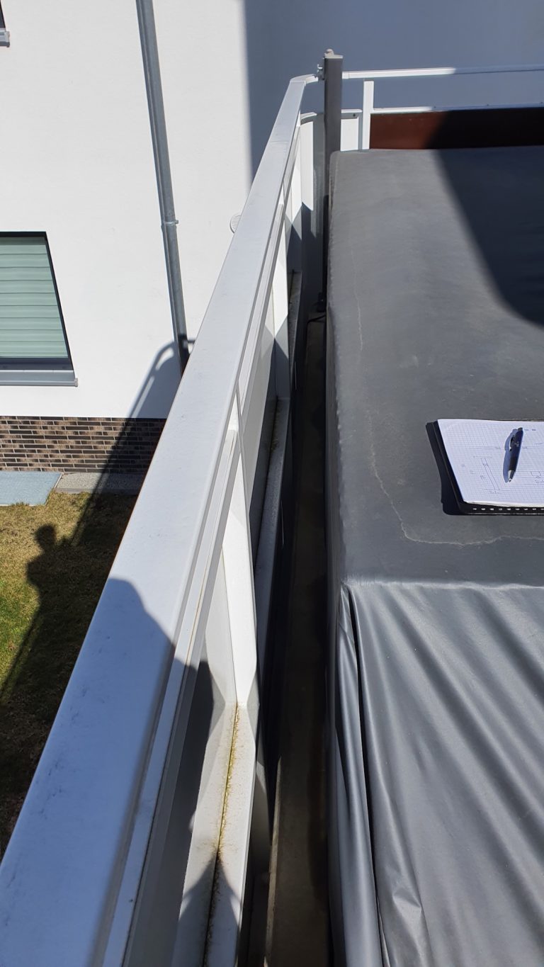 Stahlgeländer Terrasse