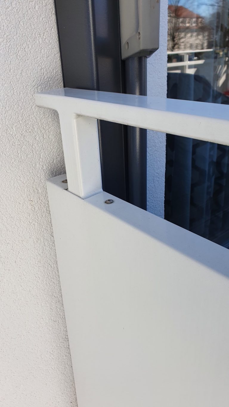 Stahlgeländer Terrasse