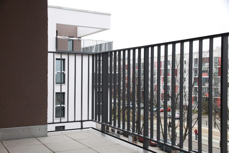 Stahlgeländer aus Flachstahl