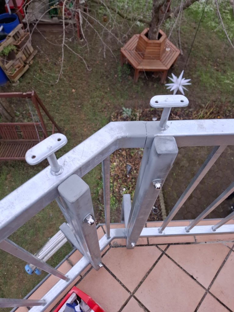 Stabgeländer verzinkt