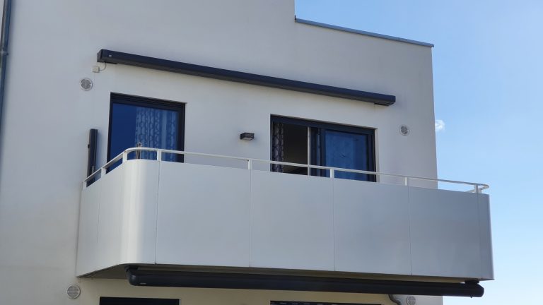 Stahlgeländer Terrasse