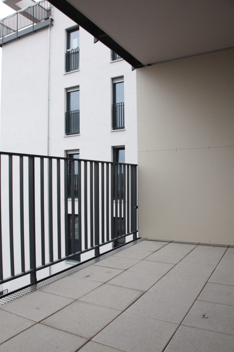 Stahlgeländer aus Flachstahl