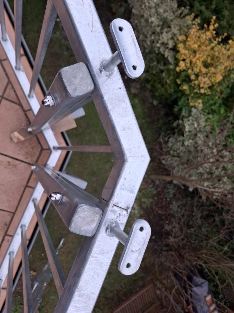 Stabgeländer verzinkt