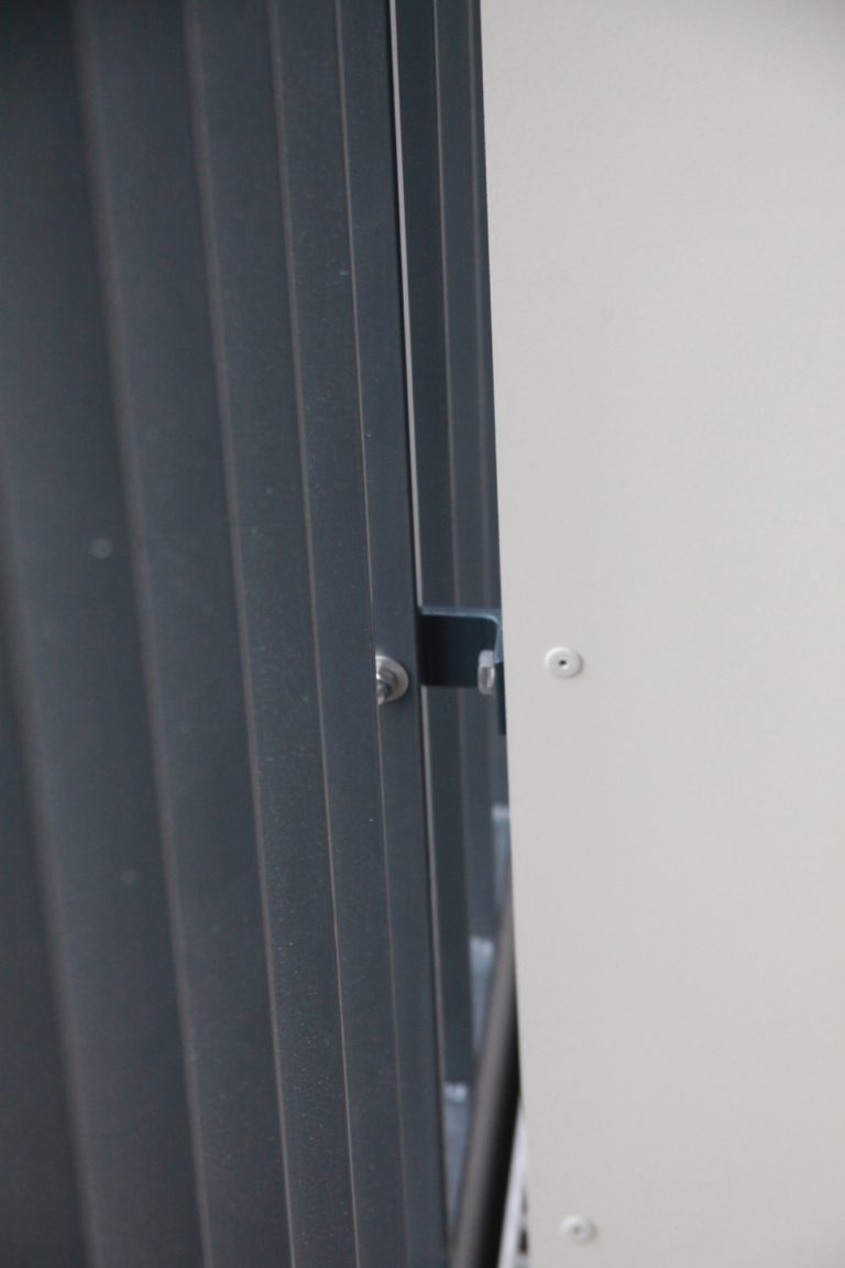 Stahlgeländer aus Flachstahl